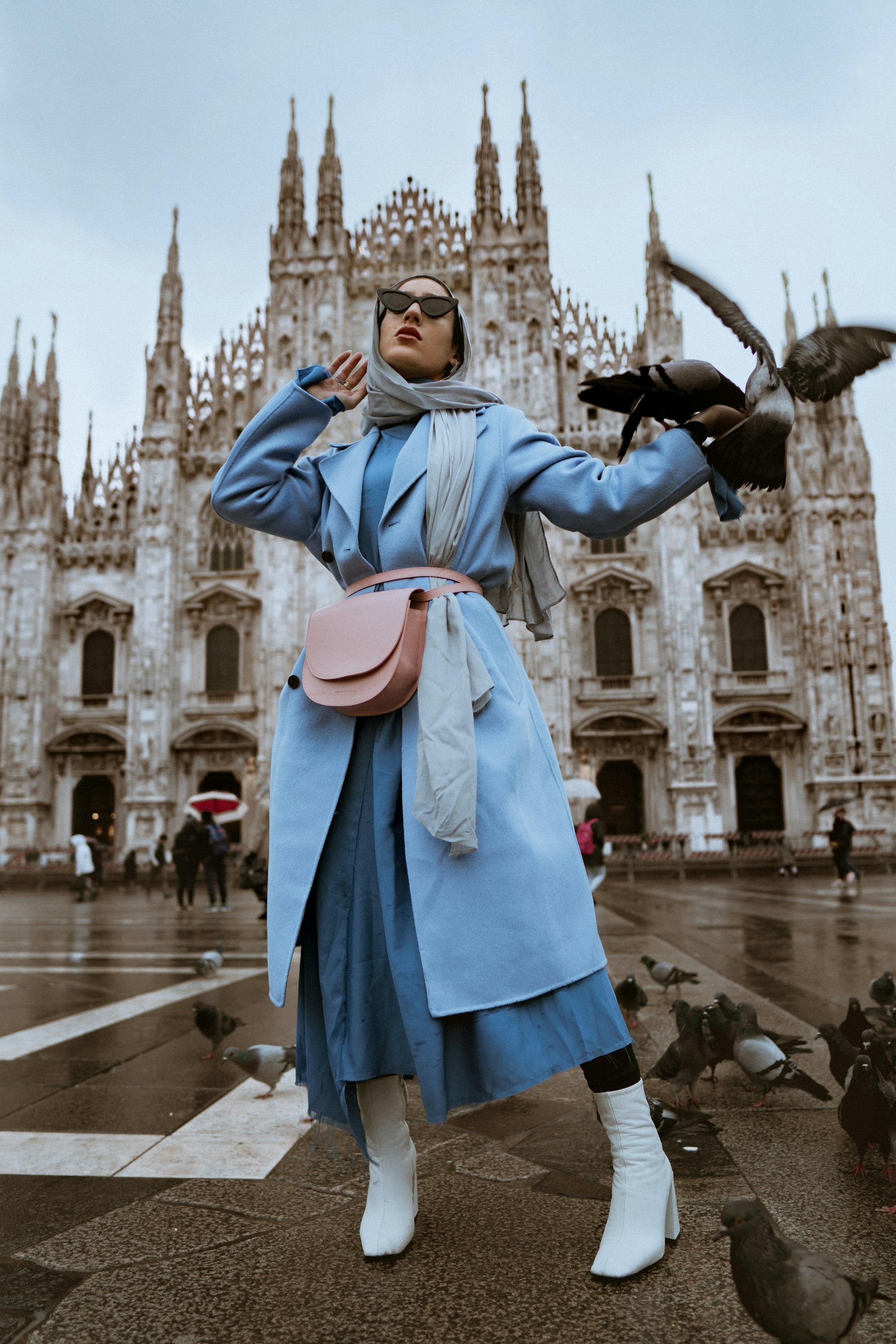 Editorial portrait from the Pénombre collection